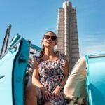 girl, model, woman, beauty, adventure, ride, cuban, blue, portrait, posing, havana